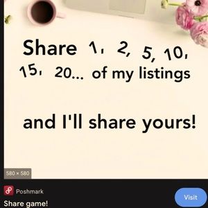 Share mine and ill share yours